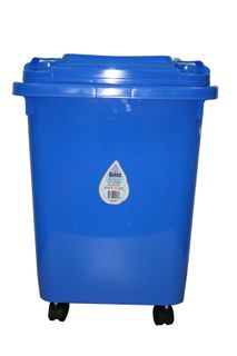 BIN WHEELIE  45L BLUE