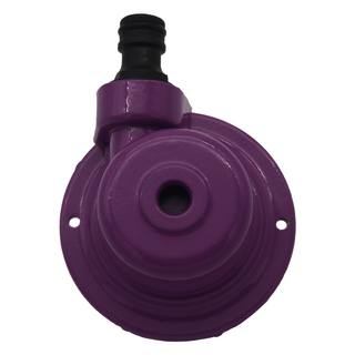 SPRINKLER DOME METAL WITH ROUND HOLE PURPLE