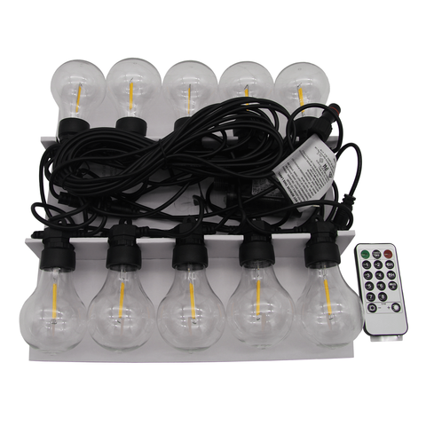 LIGHTS FESTOON CONNECTABLE LED 10 GLOBE 4.5M