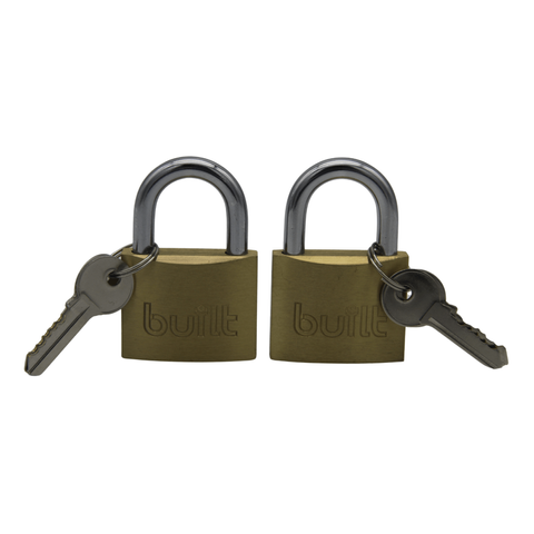 PADLOCK TWIN PACK KEYED ALIKE 50MM
