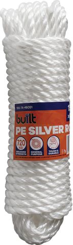 ROPE PE SILVER 8MM x 15M