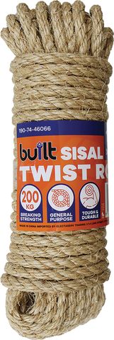ROPE SISAL TWIST 8MM x 15M