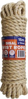 ROPE SISAL TWIST 12MM x 15M