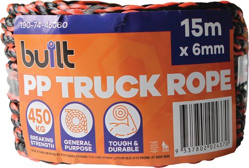 ROPE TRUCK 6MM x 15M