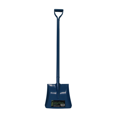 SHOVEL LONG D HANDLE BLUE
