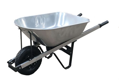 WHEELBARROW METAL TRAY 80L