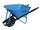 WHEELBARROW SQ METAL TRAY 100L