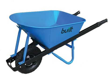 WHEELBARROW SQ METAL TRAY 100L