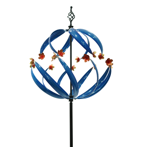 WIND SPINNER ROYAL FLOWER DESIGN