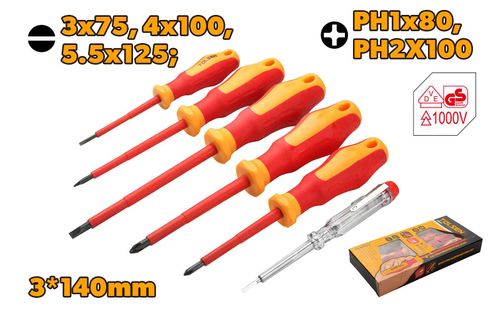 6PCS VDE SCREWDRIVER SET