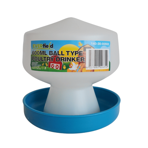 DRINKER BALL TYPE POULTRY 0.6L
