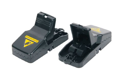 MOUSE TRAP SET 2 PACK PLASTIC