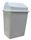 BIN SWING TOP WHITE 50L