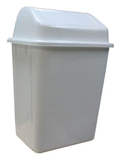 BIN SWING TOP WHITE 30L