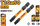 2PCS IMPACT SCREWDRIVER BIT SET T20 x 50MM