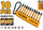 10PCS IMPACT SCREWDRIVER BIT SET