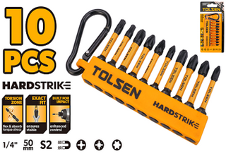 10PCS IMPACT SCREWDRIVER BIT SET