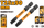2PCS IMPACT SCREWDRIVER BIT SET T25 x 50MM
