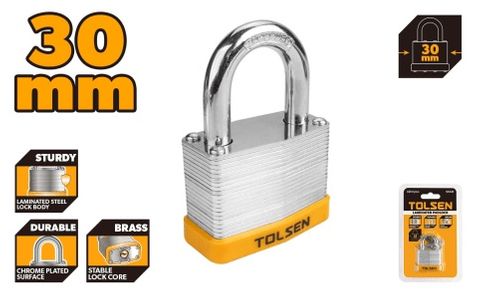 LAMINATED PADLOCK 30MM