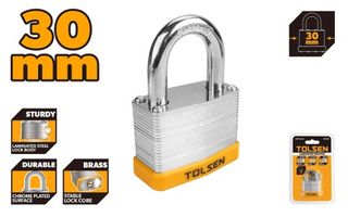 LAMINATED PADLOCK 30MM