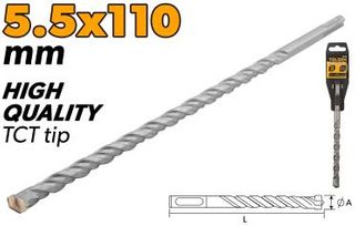 SDS-PLUS HAMMER DRILL BITS 5.5x110MM