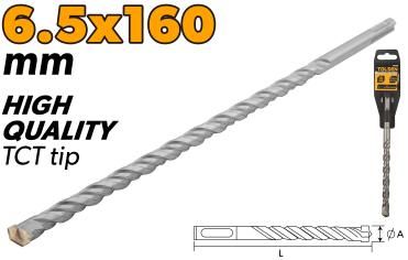 SDS-PLUS HAMMER DRILL BITS 6.5X160mm