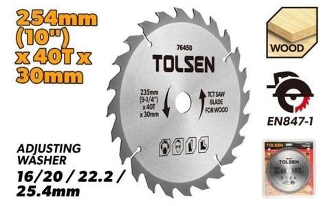TCT SAW BLADE 254MM x 40T