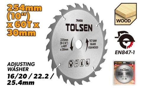 TCT SAW BLADE 254MM x 60T