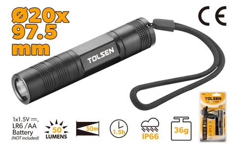 LED FLASHLIGHT 1W 20 x 97.5MM