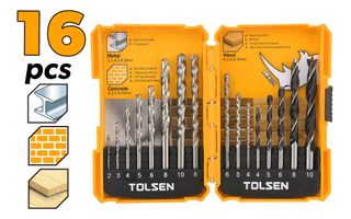DRILL BIT SET 16PC