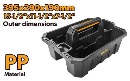 TOOL BOX PLASTIC 395x290x190MM