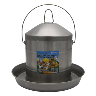 DRINKER POULTRY S/STEEL 9L