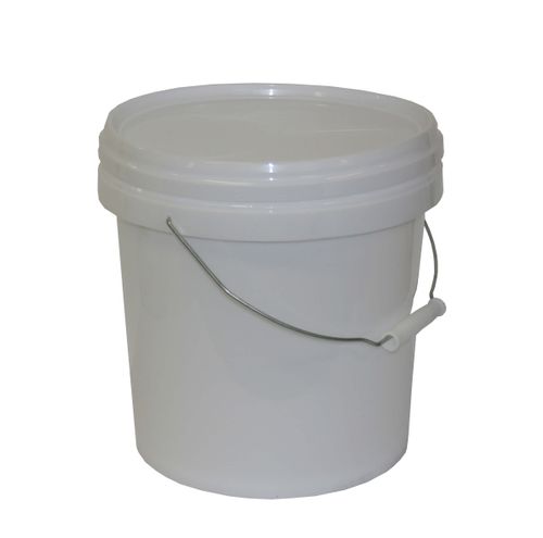 BUCKET WITH LID PLASTIC 10L