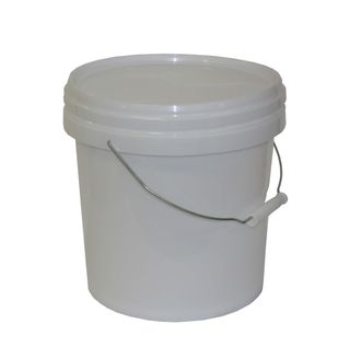 BUCKET WITH LID PLASTIC 10L