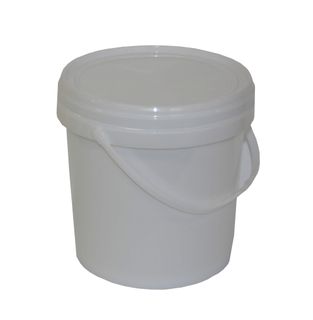 BUCKET WITH LID PLASTIC  5L
