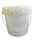 BUCKET WITH LID PLASTIC  1L