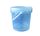 BUCKET WITH LID PLASTIC CLEAR  5L