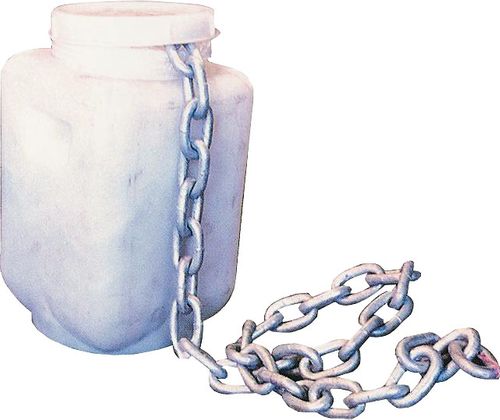 CHAIN GAL WELDED 25KG x 6MM x 31M