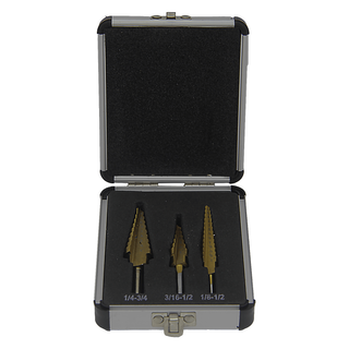 STEP DRILL SET 3PC