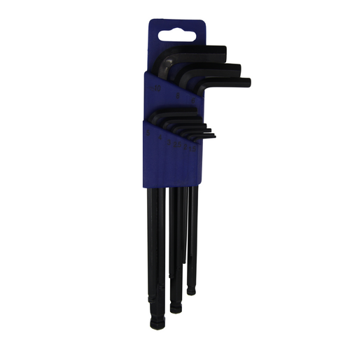 HEX KEYS METRIC 9PC