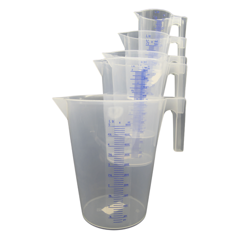 MEASURING JUG SET 5PC 250ML - 5L