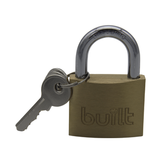 PADLOCK BRASS HEAVY DUTY 50MM