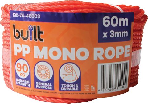 ROPE PP MONO 3MM x 60M