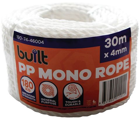 ROPE PP MONO 4MM x 30M