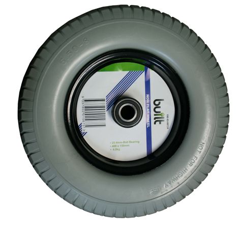 WHEEL FLAT FREE STEEL 400MM