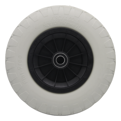 WHEEL FLAT FREE POLY 400MM