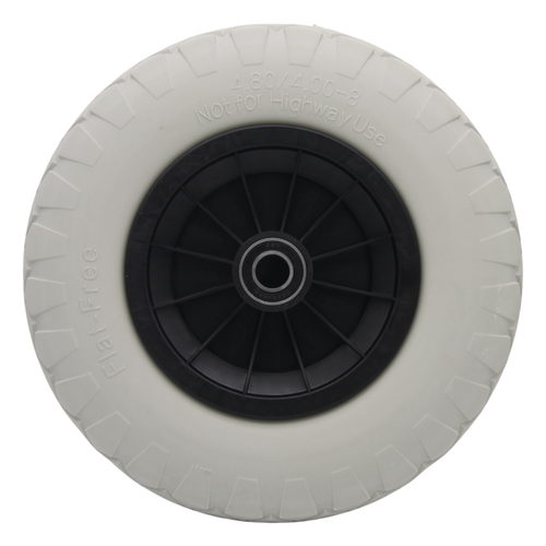 WHEEL FLAT FREE POLY 400MM