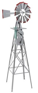 WINDMILL ORNAMENTAL WITH WEATHER STATION 1420MM