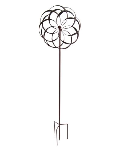 WIND SPINNER TWISTED BLOOM BRONZE 2134