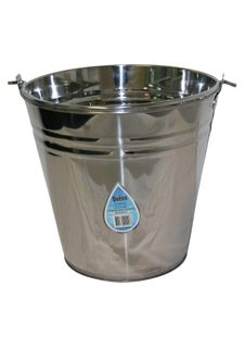 BUCKET STAINLESS STEEL 10L